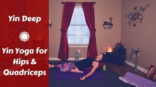 Intermediate Yin Yoga for Deep Hip amp Leg Stretch 45 mins [upl. by Franklyn372]