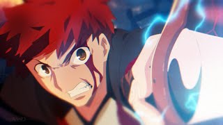 Shirou Emiya vs Archer  Fate Stay Night Unlimited Blade Works [upl. by Aiouqahs]