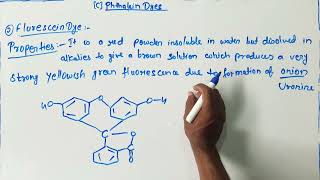 Fluorescein dye preparation amp properties bsc 3rd year [upl. by Nylg]