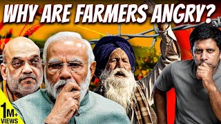 Farmer Protests 20  Are Their Demands From Modi Govt Unreasonable  Akash Banerjee [upl. by Adnamar]