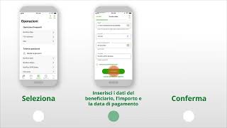 Bonifico  App Intesa Sanpaolo Mobile [upl. by Boulanger]