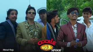 Coolie No1 Comedy Sence  Spoof  Govinda  Kadar Khan  Shakti Kapoor  Bollywood Superhit Movie [upl. by Watts]