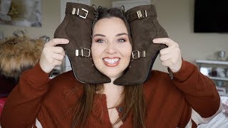 Boots amp Booties Tryon Haul [upl. by Alta]