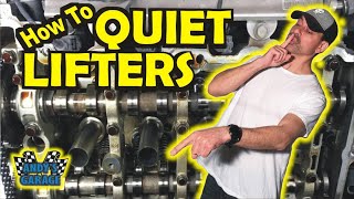 How To Quiet Noisy Lifters Andy’s Garage Episode  253 [upl. by Ffilc80]