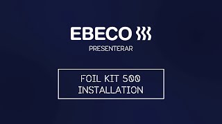 Golvvärmekit Foil Kit 500 installation SE [upl. by Raff859]