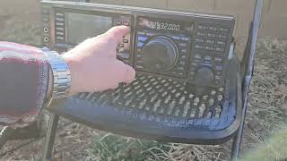 FTDX3000 AS A PORTABLE HAM RADIO [upl. by Leamiba]