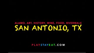 San Antonio The Alamo History Gardens and Great Food and Drink by PlayStayEat com [upl. by Wilinski]