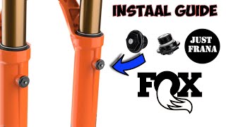 HOW TO  Fox Pressure Release Button install  2022 JustFrana [upl. by Airtal578]