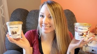 VEGAN HAAGEN DAZS TASTE TEST [upl. by Bartel]