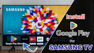 Samsung Smart TV How to Install Google Play Store Using a TV Box [upl. by Flessel]