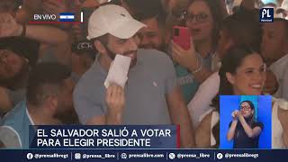 Elecciones en El Salvador  A la espera de resultados por la presidencia [upl. by Merchant]