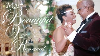 REVOLUTION MILL  GREENSBORO NC  MOST BEAUTIFUL VOW RENEWAL EVER [upl. by Lontson]