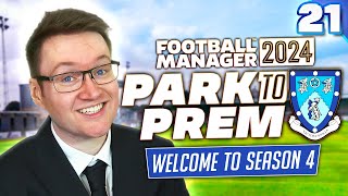 3 PROMOTIONS IN A ROW  Park To Prem FM24  Episode 21  Football Manager 2024 [upl. by Robby]