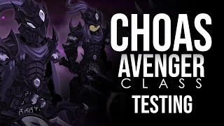 AQW Testing Chaos Avenger CLASS [upl. by Yruama]