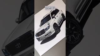 Realistic car drawing tutorial step by step shorts drawing car tutorial [upl. by Cirda]