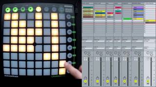 Ableton Launchpad Tutorial  How To Play  Sessions [upl. by Arocet]