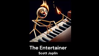 【Scott Joplin  The Entertainer】Piano Tutorial by Matchstick Man Pianist [upl. by Ambrosane]