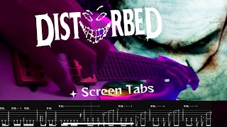 Disturbed Stupify Guitar Cover  Screen Tabs [upl. by Clerissa445]