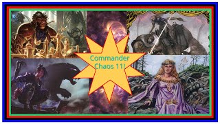 MTG Commander Chaos Sram VS Thalia and The Gitrog Monster VS Yuriko VS Merieke Ri Berit [upl. by Enitsenrae]