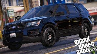 GTA 5 LA VIDA EN LOS SANTOS  UN DIA SIENDO POLICIA  BANDAS  TheAxelGamer [upl. by Margetts]