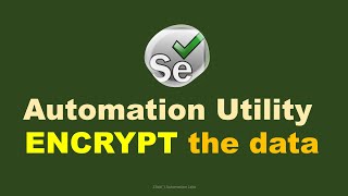 How to Encrypt passwords in Test automation [upl. by Thanos]