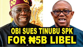 Peter Obi Demands ₦5bn Compensation From Tinubu Spokesman For Defamatory amp Libelous Statements [upl. by Ailem]