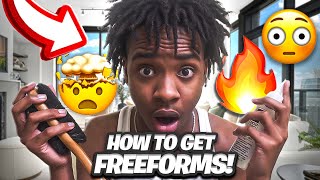 HOW TO GET FREEFORM DREADS IN 2024 VERY EASY [upl. by Mosley]