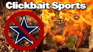 Clickbait Sports ROASTS The Dallas Cowboys [upl. by Atil610]