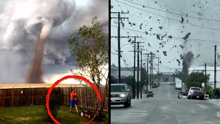 People Who Survived Terrifying Tornadoes [upl. by Suidaht]