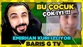 Barış G EMİRHAN KURİ  KOMİK MONTAJ İZLİYOR BU ÇOCUK ÇOK EĞLENCELİ [upl. by Aida788]