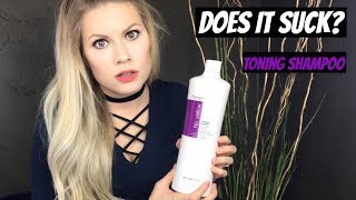 3 Minute Purple Toning Shampoo for Icy Blonde  Fanola No Yellow Toning Shampoo [upl. by Webb]