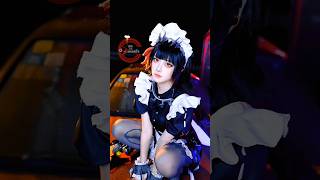 Ellen Joe Cute Maid 😍 Zenless Zone Zero Cosplay shorts [upl. by Ayinat554]