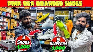 5 Slippers ₹1000 only  3 Shoes ₹1200 only  Pink Rex Coimbatore  Mr camera man [upl. by Ihcur]