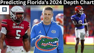 Predicting The Florida Gators 2024 Depth Chart  Florida Gators Football [upl. by Dadivitan841]