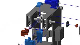 eccentric press assembly [upl. by Pence]