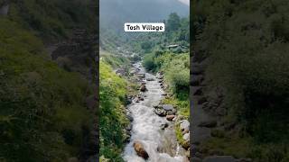 Waterfall in Tosh Village Kasol toshvillage kasol waterfall [upl. by Tabina]