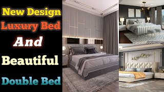 New Luxury Bed designAnd Bed roomHow to make Double bed [upl. by Itak710]