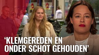 Amsterdammers aangehouden omdat ze achter prinses Amalia reden [upl. by Glenna]