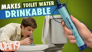 LifeStraw makes toilet water drinkable [upl. by Earahs601]