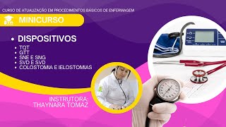 SONDAS E OSTOMIAS  TR CURSOS [upl. by Betthel]