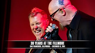 Metallica 30 Years at the Fillmore San Francisco CA  December 9 2011 [upl. by Atiuqihs195]