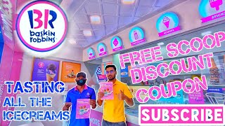 BASKIN ROBBINS INDIA TASTING ALL THE ICE CREAMS AT BASKIN ROBBINS BASKIN ROBBINS REVIEW KHARAGPUR [upl. by Bish97]