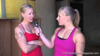 Wendy Lindquist Interviews Firefighter Karla At FemSport 2012 [upl. by Kirby599]