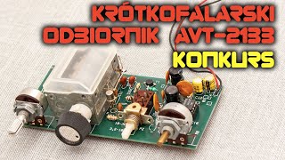 Odbiornik krótkofalarski DSB na pasmo 80m AVT2133 Konkurs  LabFun [upl. by Nevla]