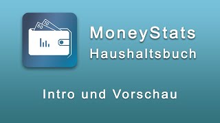 MoneyStats  Haushaltsbuch App  Intro [upl. by Stag]