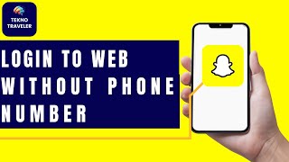 How To Log Into Snapchat Web Without Phone  VERY EASY [upl. by Kenyon]