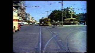 1962 Tram up Sturt St Ballarat filmed by Bob Prentice [upl. by Asirral398]