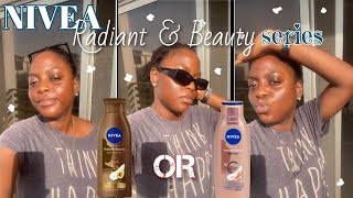 NIVEA RADIENT amp BEAUTY REVIEW nivea nivealotion [upl. by Ezara]