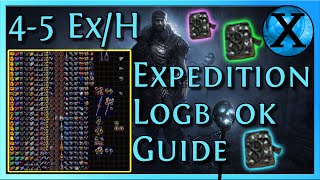 Path of Exile 318 Expedition Logbook Guide 45 exh in 317 [upl. by Assiluy126]