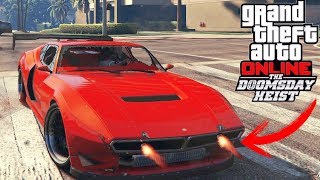 GTA 5  NUEVO COCHE DE CARRERAS CON ARMAS TUNEANDO EL LAMPADATI VISERIS GTA V ONLINE [upl. by Derraj]